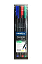 6500 Fineliner Keçe Uç Kalem 4 Lü Set Pe6500Flmsky4S