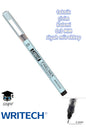 teknik çizim kalemi siyah mürekkep drawing pencil metal klips çelik uç