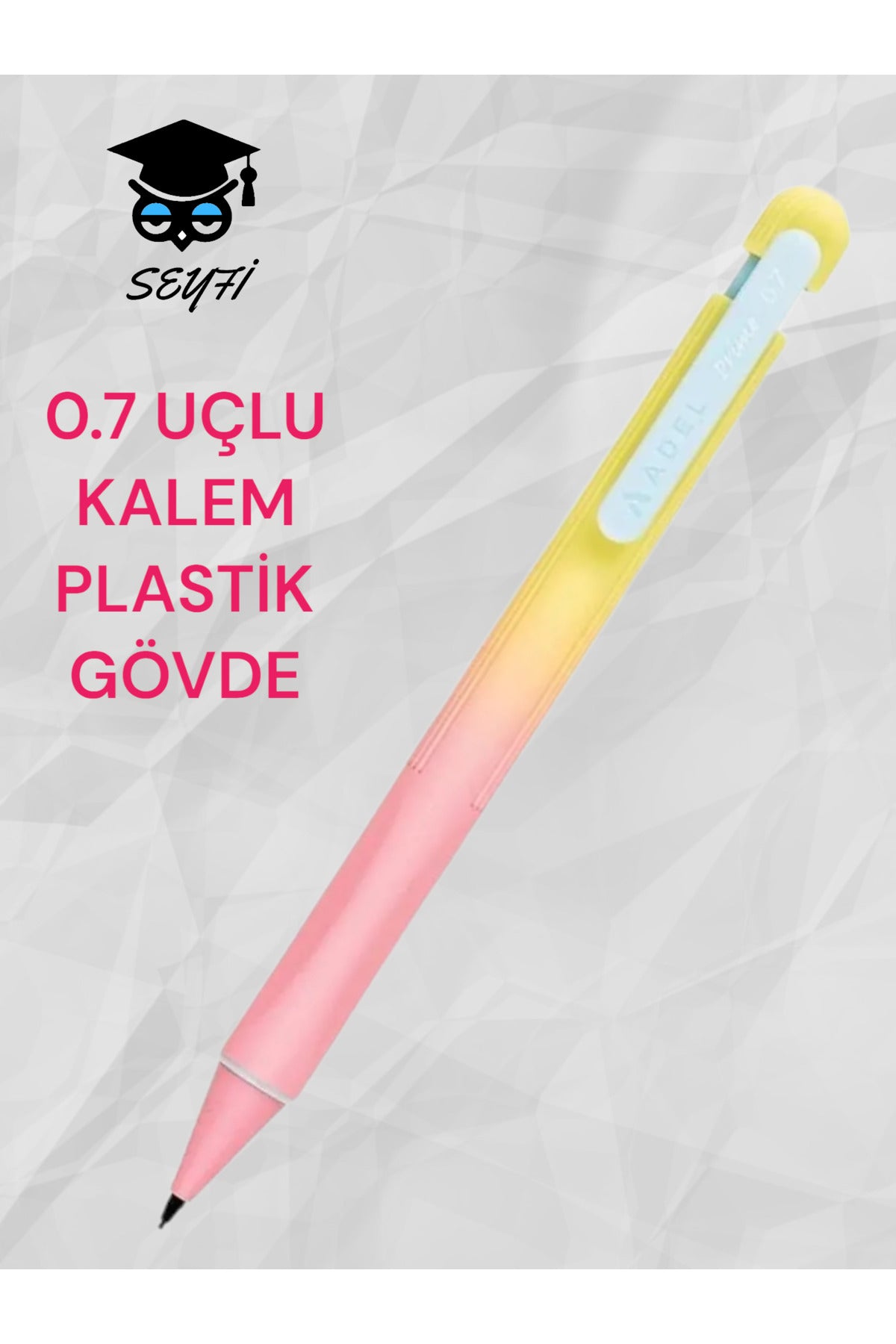 0.7 MM VERSATİL KALEM PLASTİK GÖVDE UÇLU KURŞUN KALEM MASH PRİME