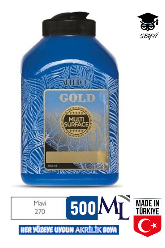 500 ML multi surface akrilik boya her yüzeye uygun artdeco