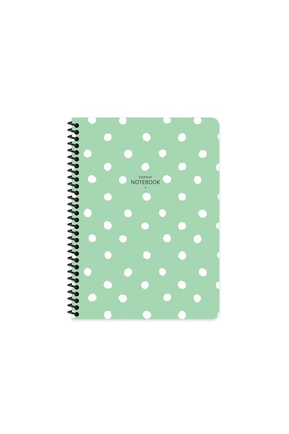 ÇİZGİLİ 16x22 CM 80 YAPRAK PLASTİK KAPAK TELLİ DEFTER 60 GRAM BEYAZ SAYFA PUANTİYE