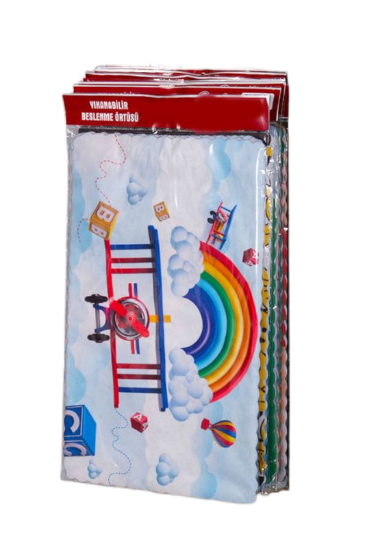 30x45 CM 12 ADET YIKANABİLİR BESLENME ÖRTÜSÜ KARMA DESEN GELMEKTEDİR UNİSEX MODELLER