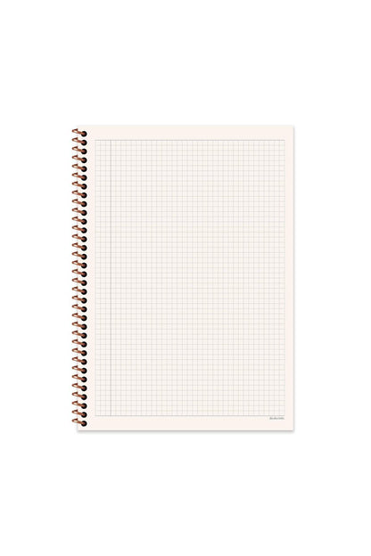 KARELİ 16x22 CM 80 YAPRAK PLASTİK KAPAK TELLİ DEFTER KREM RENK 60 GR HAFİF KAĞIT