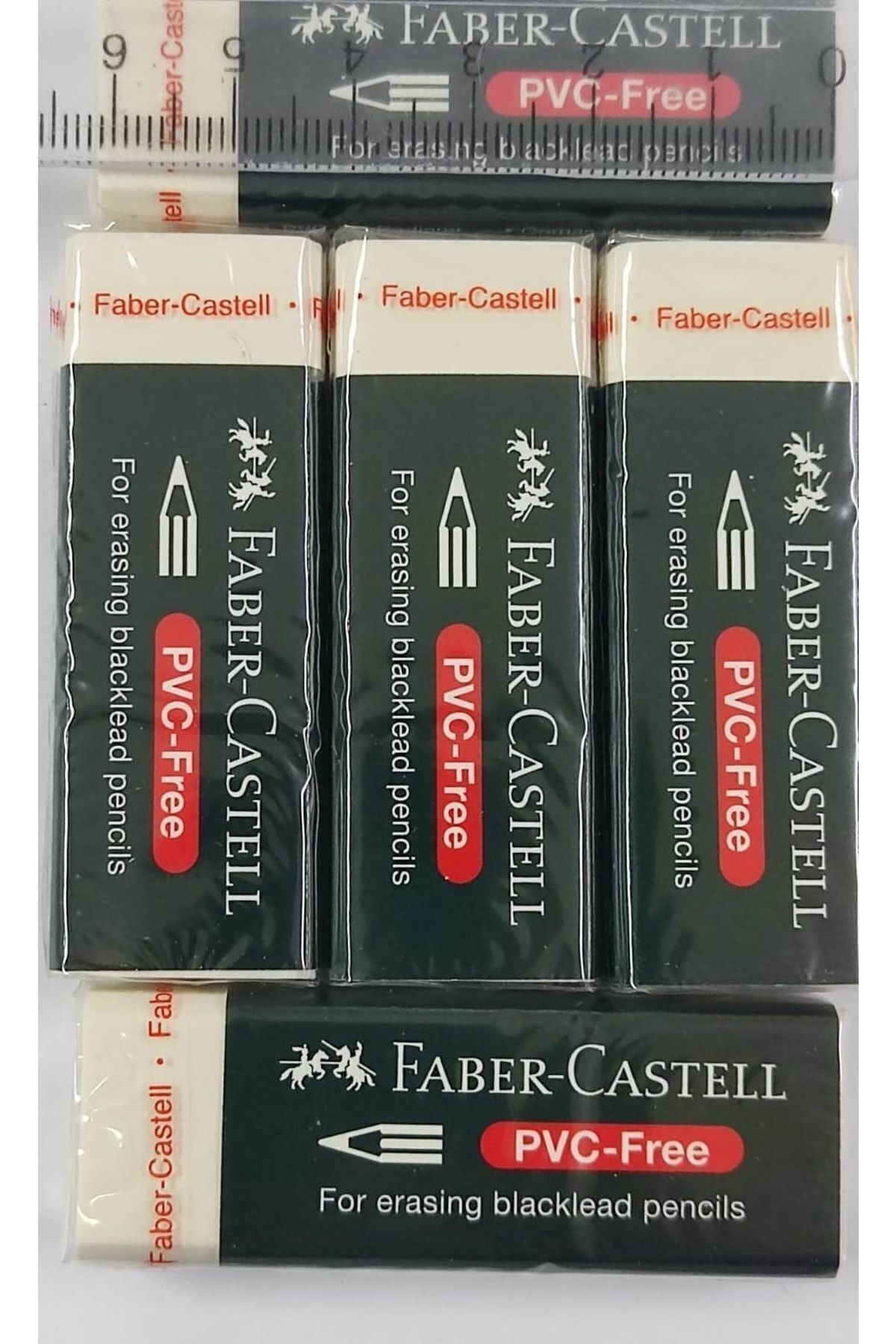 Silgi-faber-castell Büyük Boy Beyaz Silgi-5 Adet