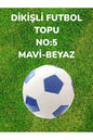 DİKİŞLİ FUTBOL TOPU NO:5 MAVİ BEYAZ