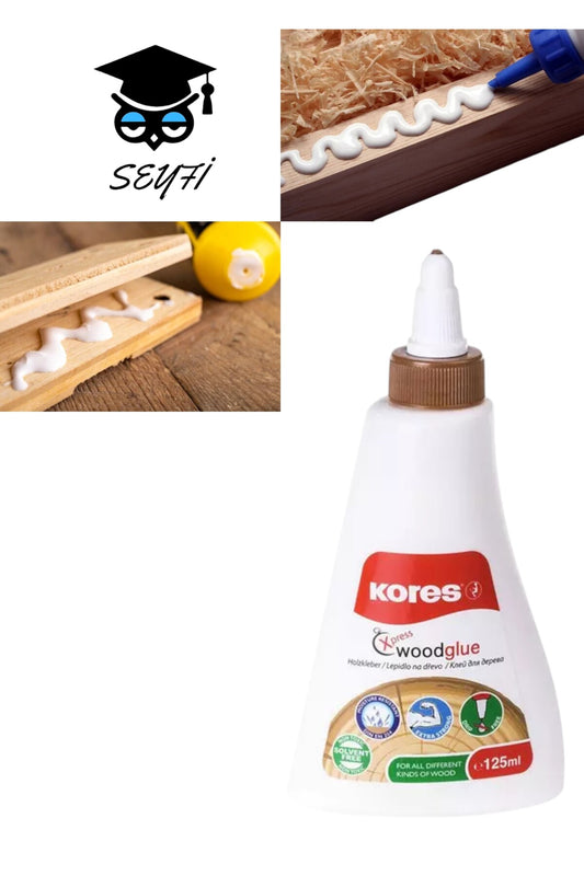 125 ml BEYAZ ahşap tutkalı Avrupa üretim