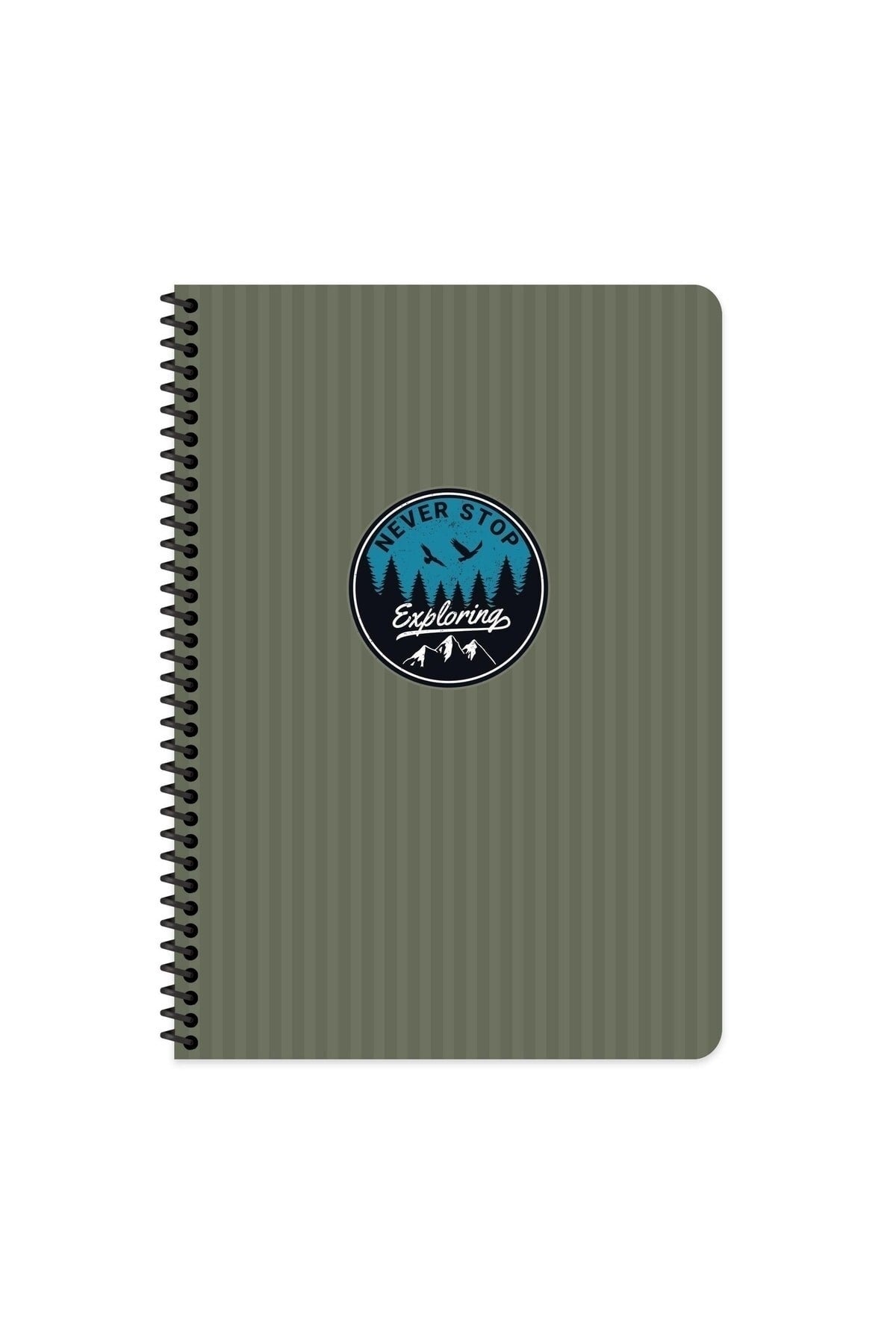 Outdoor Spiralli 16,5 X 22,5 Kareli 80 Yaprak Defter
