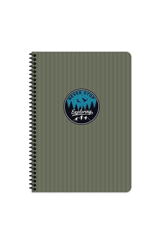 Outdoor Spiralli 16,5 X 22,5 Kareli 80 Yaprak Defter