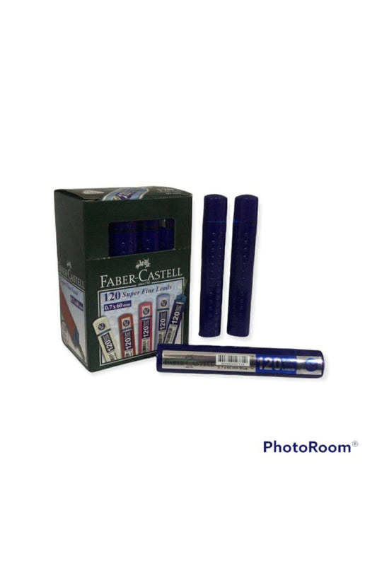Faber Castel Uç - 120 Lik - 0,7 - 2b - 60mm - M A V I - 12 Li Kutu