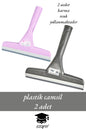 plastik camsil 2 adet