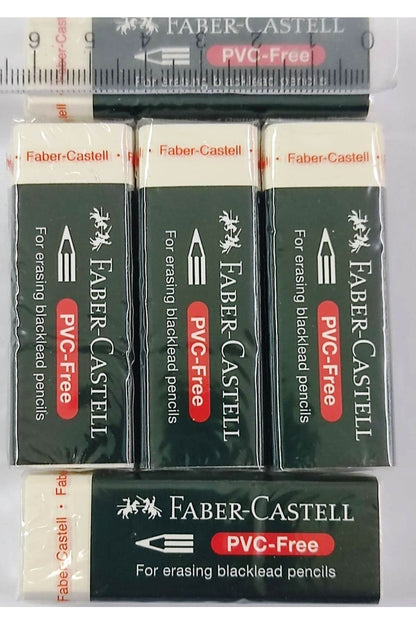 Silgi-faber-castell Büyük Boy Beyaz Silgi-5 Adet