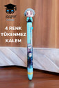 4 RENKLİ TÜKENMEZ KALEM ANİME MODELLER 1 ADET