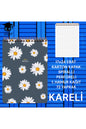 17X24 CM KARELİ 72 YAPRAK ÜSTTEN AÇILIR KARTON KAPAK TELLİ DEFTER BEYAZ SAYFA 1.HAMUR KAĞIT PERFORE