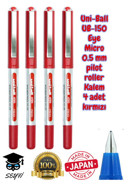 0.5 mm pilot roller kalem ub-150 mikro eye uni-ball made in japan %100 orjinal