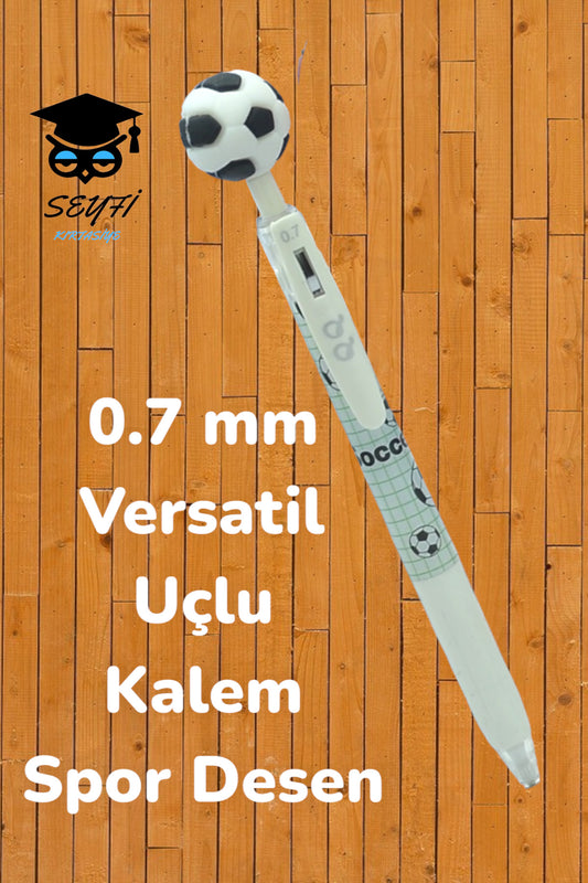 0.7 mm Versatil Uçlu Kalem Spor Desen