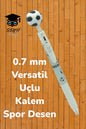 0.7 mm Versatil Uçlu Kalem Spor Desen