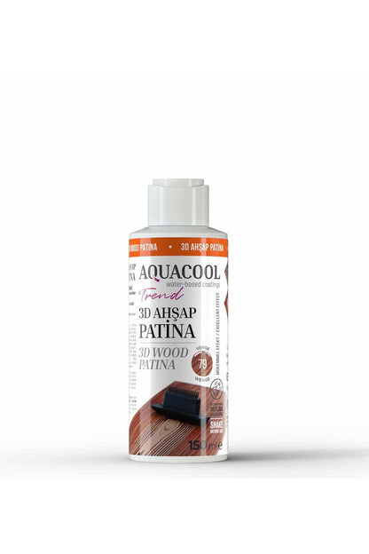 3D AHŞAP PATİNA SU BAZLI 150 ML SYFPATİNA3D, one size