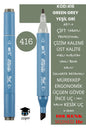 ÇİFT TARAFLI PROFESYONEL ÇİZİM KALEMİ KALICI MÜREKKEP ÜÇGEN GÖVDE İNCE UÇ 1 MM KESİK UÇ 2-6MM SKETCH