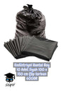 Endüstriyel Hantal Boy 10 Adet Siyah 100 x 150 cm Çöp torbası 600GR
