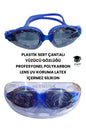 ÇANTALI YÜZÜCÜ GÖZLÜĞÜ PROFESYONEL POLYKARBON LENS UV KORUMA LATEX İÇERMEZ SİLİKON