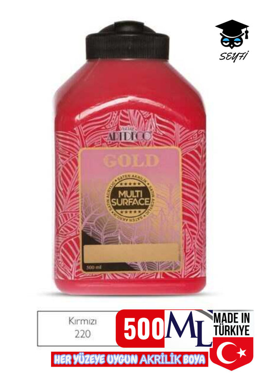 500 ML multi surface akrilik boya her yüzeye uygun artdeco