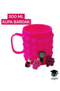 300 ml Desenli ve pop-it kupa bardak çeşitleri plasik çocuk bardakları 1 ADET Fosforlu canlı renkler