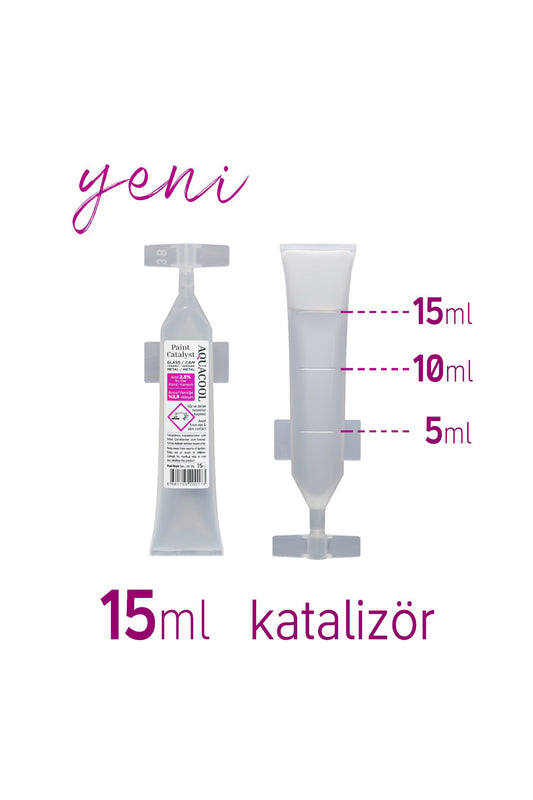 Cam, Fayans, Metal, Tezgah Katalizörü 15ml x 2 adet