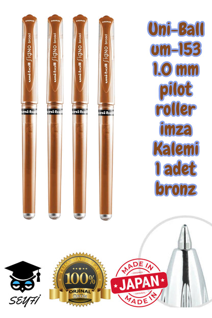 Uni-Ball um-153 1.0 mm pilot roller imza Kalemi