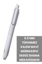 0.5 MM TÜKENMEZ KALEM MAVİ MÜREKKEPLİ SESSİZ BASMA MEKANİZMASI AMERİKAN MARKASI WRİTECH ÜRETİM