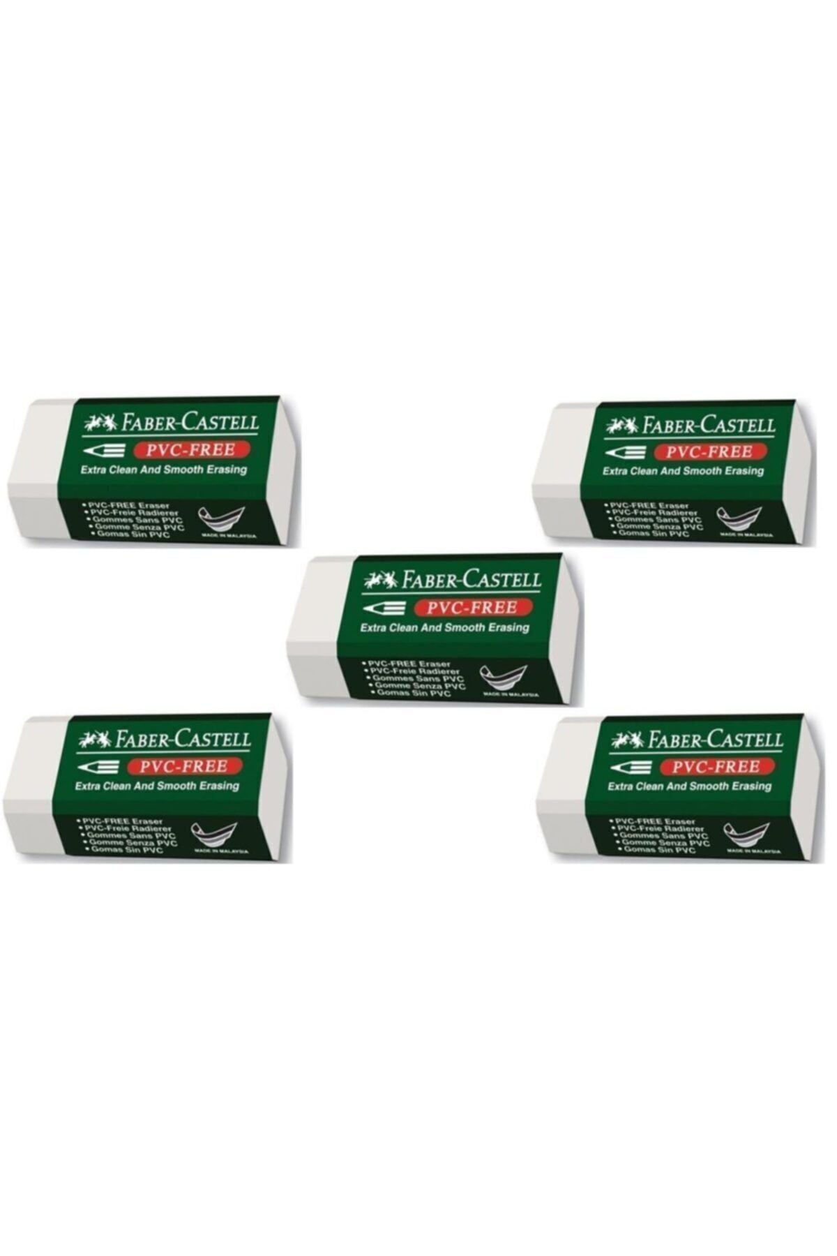 Pvc Free No:30 Küçük Boy Beyaz Silgi 5 Li