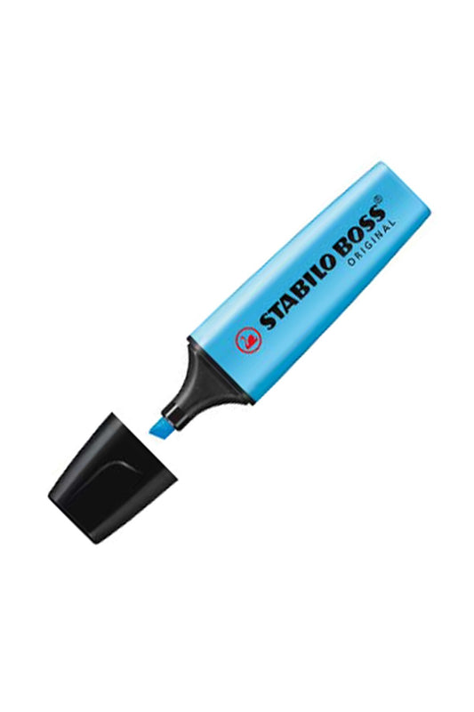 Boss Fosforlu Kalem Mavi
