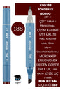 ÇİFT TARAFLI PROFESYONEL ÇİZİM KALEMİ KALICI MÜREKKEP ÜÇGEN GÖVDE İNCE UÇ 1 MM KESİK UÇ 2-6MM SKETCH