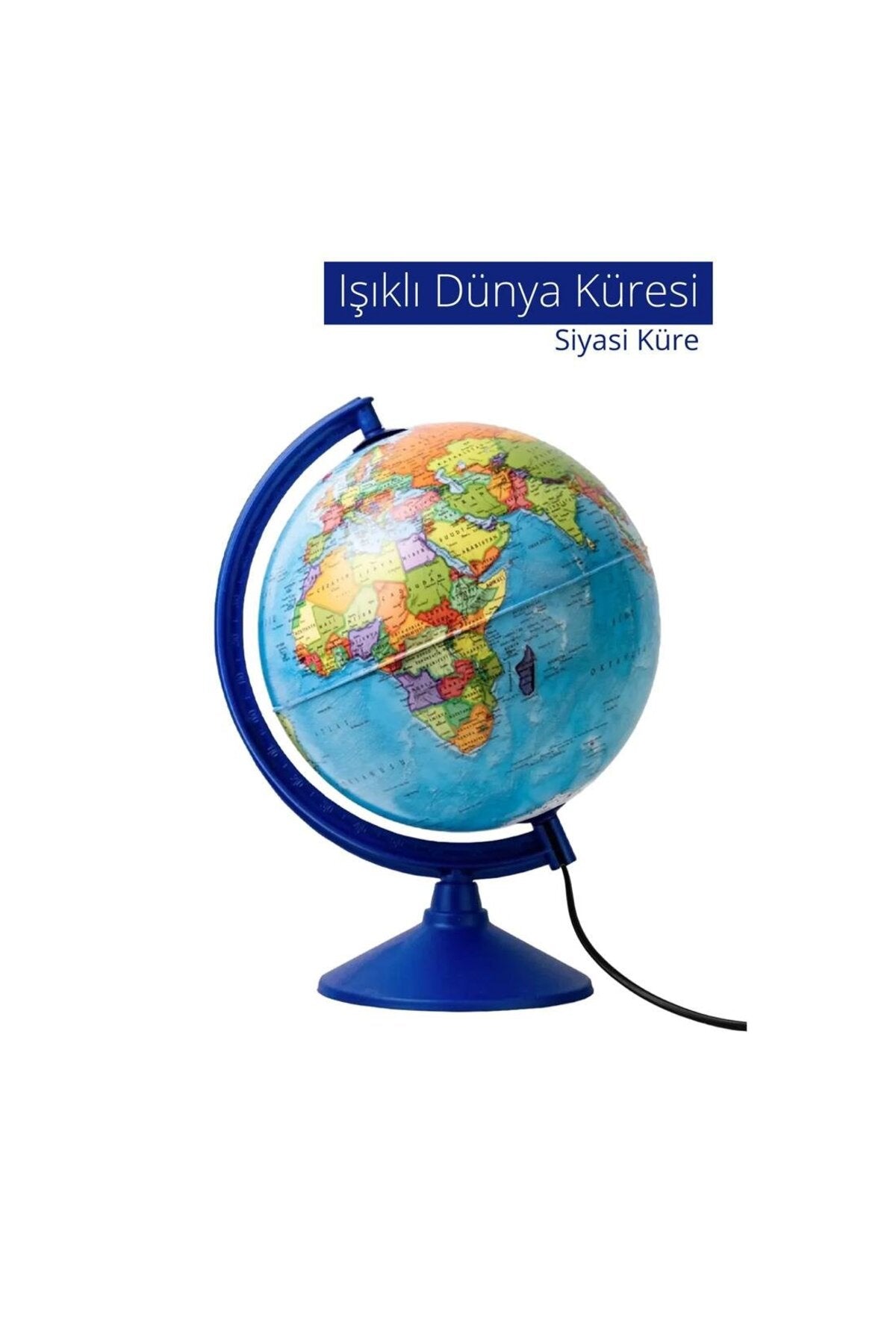 26 Cm. Işıklı Siyasi Küre 47303