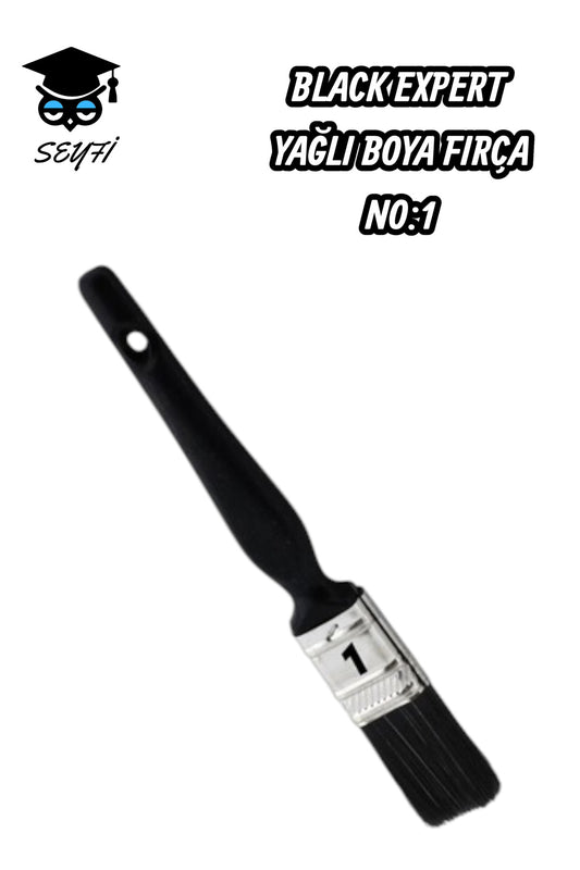 BLACK EXPERT YAĞLI BOYA FIRÇA NO:1
