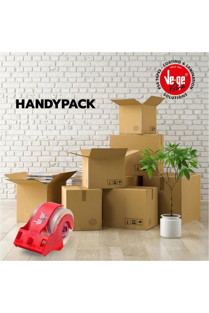 Vege Super Clear Koli Bandı Handy Pack Bant Makinalı 48X40 m 1.5 inch