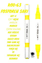 ART-X ÇİFT UÇLU AKRİLİK MARKER ÇİZİM KALEMİ HER YÜZEYE UYGUN KALICI MÜREKKEP 1-6 MM UÇ KALINLIKLARI