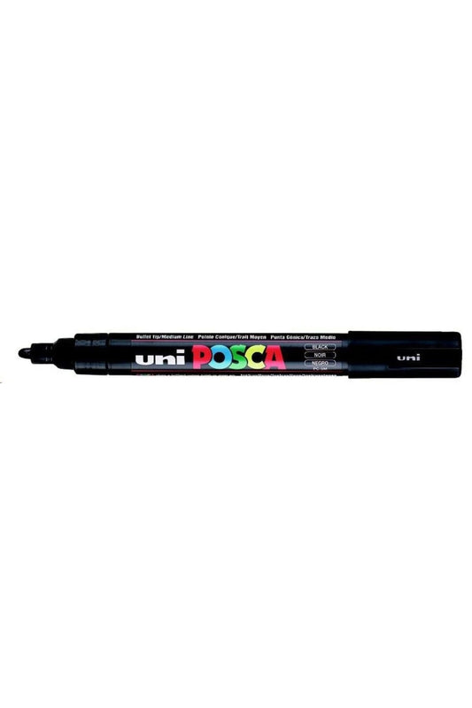 Uni-ball Pc-5m-posca Su Bazlı Marker Siyah 1.8