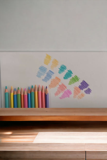 12 PASTEL RENK KURU BOYA BOYA KALEMİ SETİ COLOR PEPS PASTEL RENK 12 Lİ