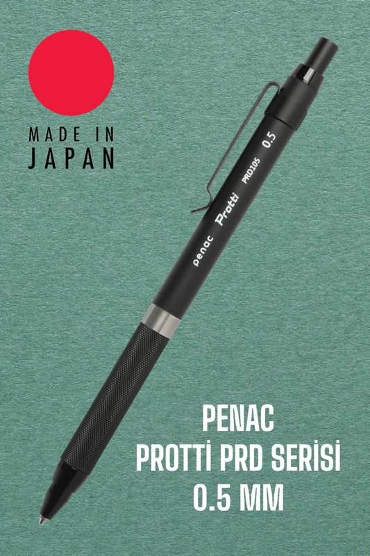PENAC PROTTİ PRD 0.5 MM SİYAH UÇLU KALEM