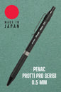PENAC PROTTİ PRD 0.5 MM SİYAH UÇLU KALEM