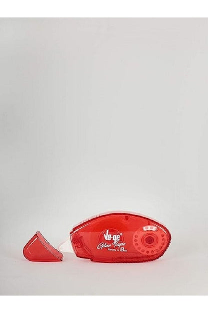 Ve-ge Şerit Çift Taraflı Yapıştırıcı Vege Glue Tape 8mm / Scrapbook (1 ADET)