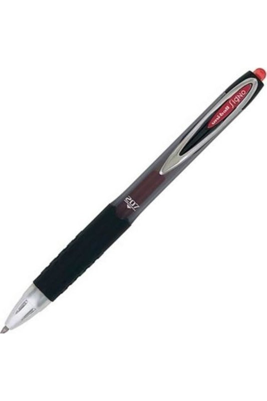 Uniball Signo UMN-207 0.7mm Basmalı Jel Kalem Kırmızı