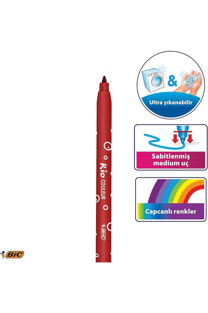 KEÇELİ KALEM KID COULEUR 24 RENK 841800