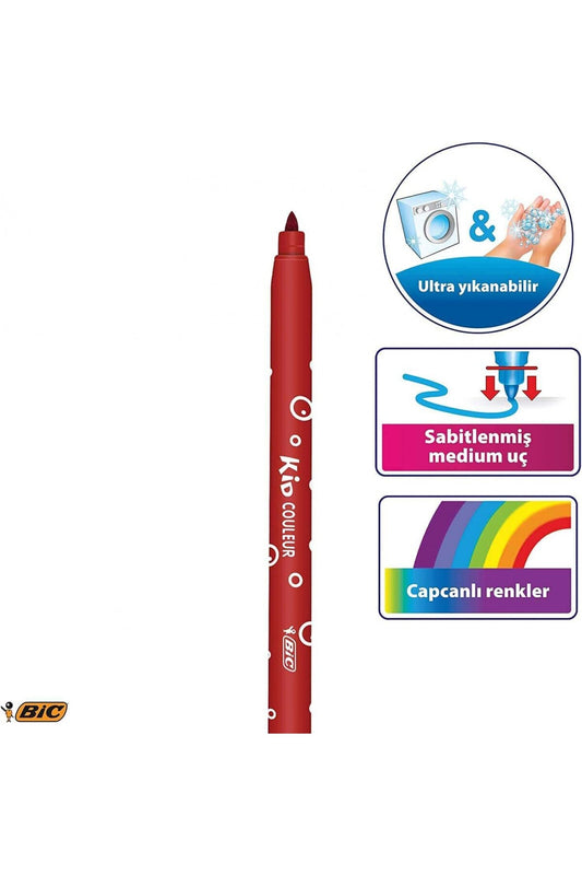 KEÇELİ KALEM KID COULEUR 24 RENK 841800