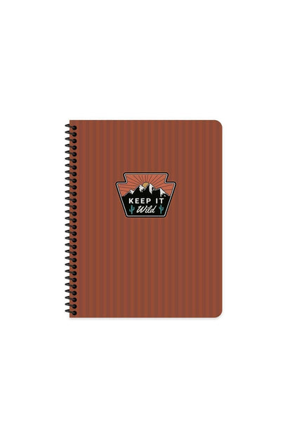 16.5x22.5 Çizgili Defter Outdoor - Turuncu