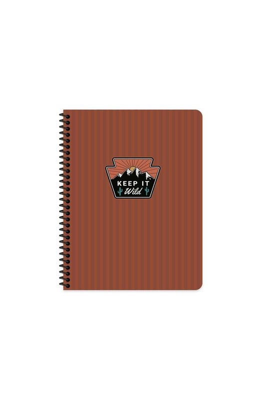 16.5x22.5 Çizgili Defter Outdoor - Turuncu