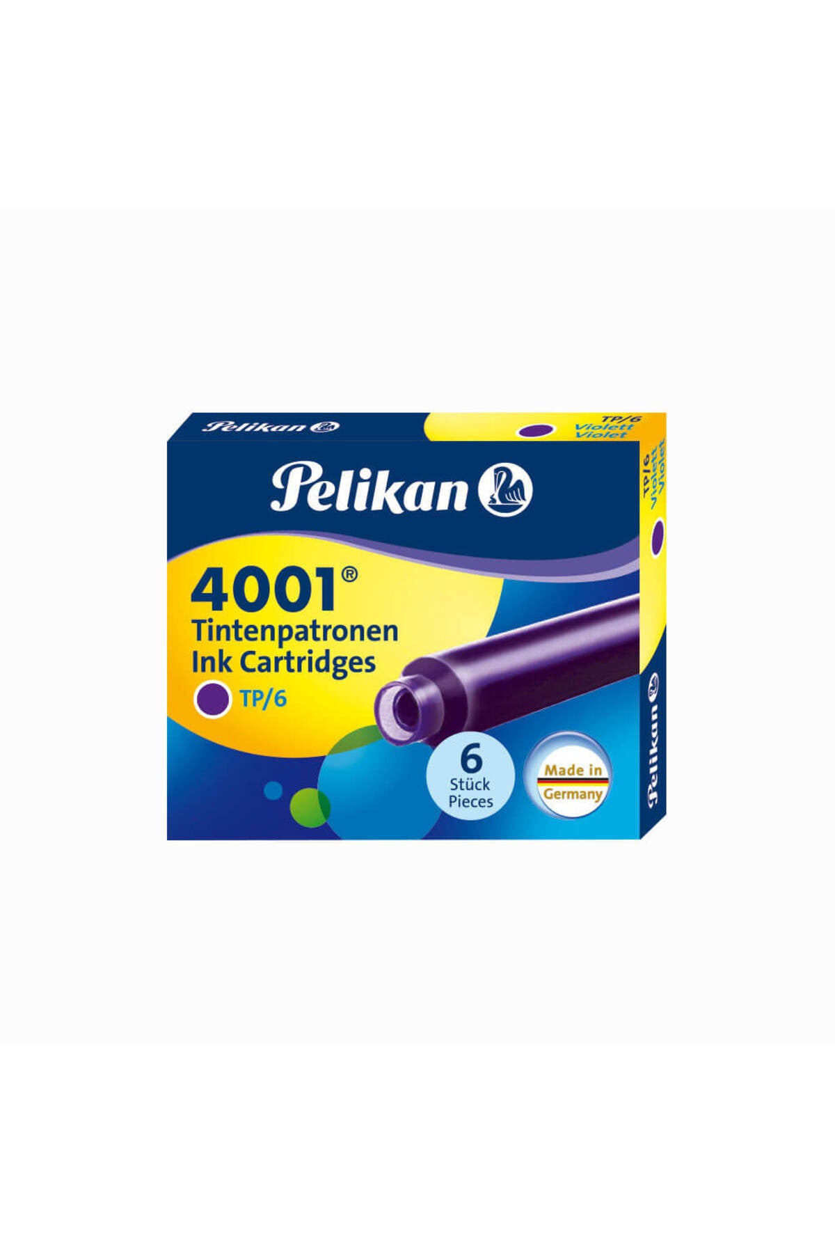 4001 6'lı Kısa Kartuş TP/6 Mor