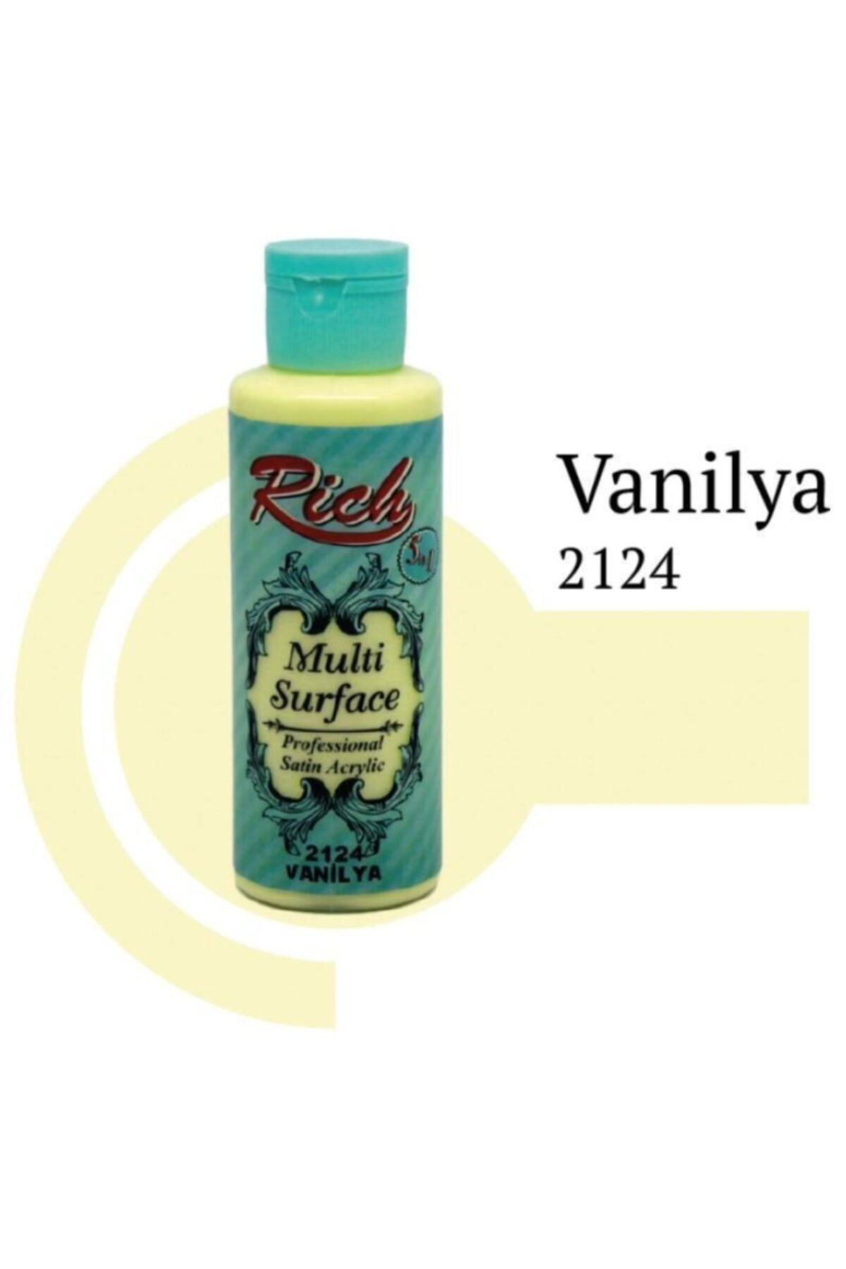 Akrilik Boya Vanilya 120 Cc Multi Surface 2124