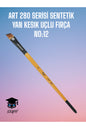N0:12 ART 280 SERISI SENTETIK YAN KESIK UCLU FIRCA