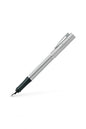 Faber-castell Grip 2011 Fountain Pen - Silver - Fine Point 140906